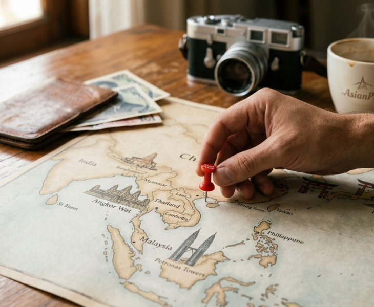 Tandai Lokasi Mulai Eksplorasi