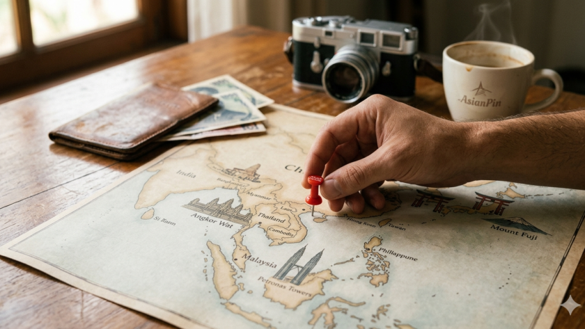 Tandai Lokasi Mulai Eksplorasi